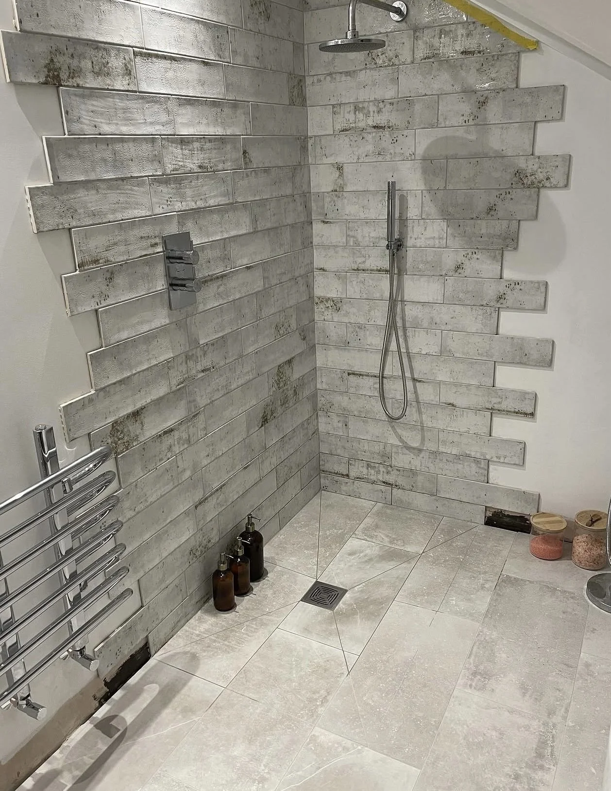 Bathroom renovation project 8