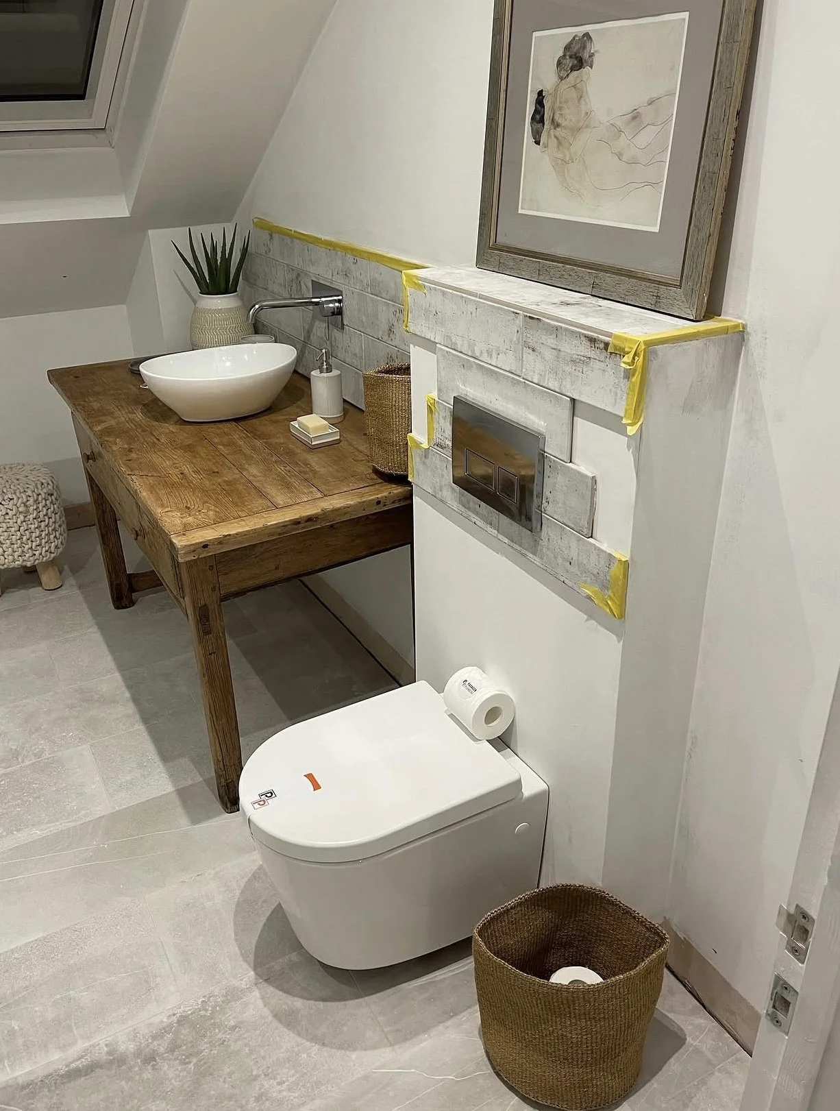 Bathroom renovation project 7