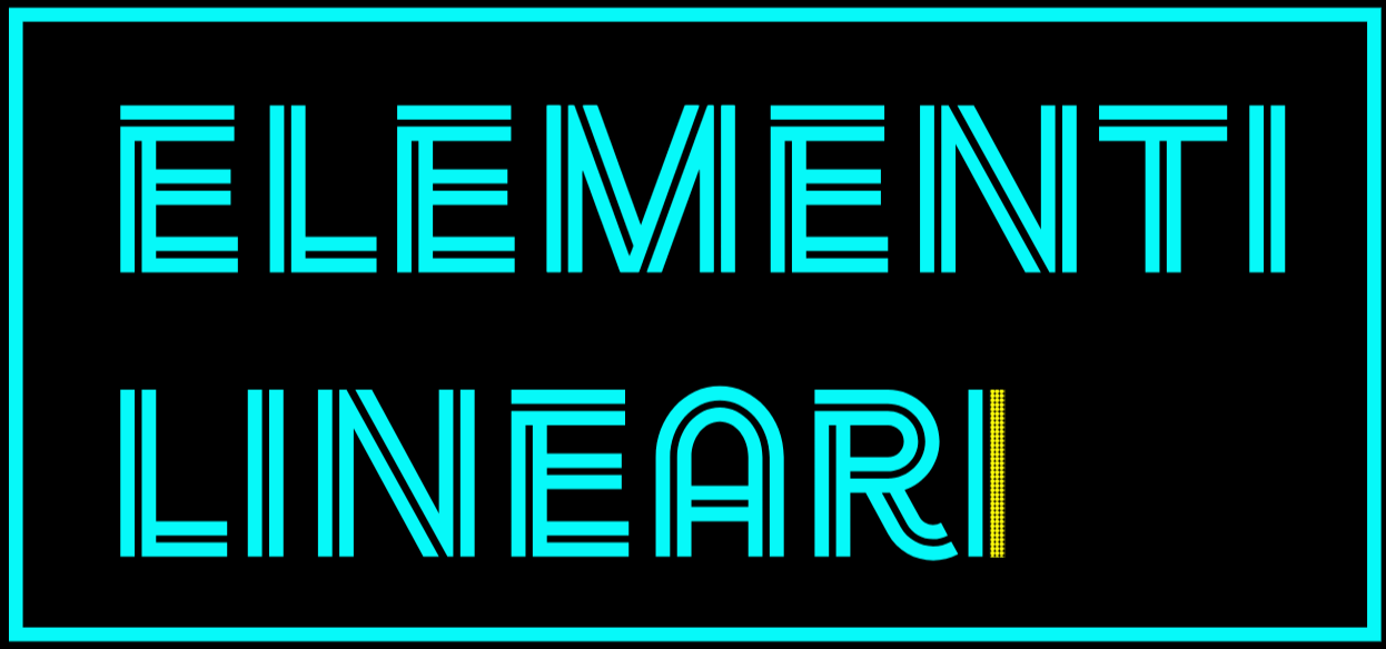 Elementi Lineari