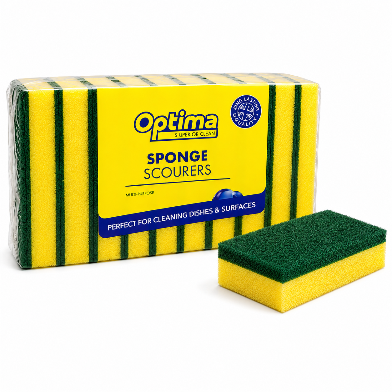 Optima Proclean Large Sponge Scourers