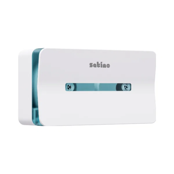 Satino Hyginity White Double Dispenser