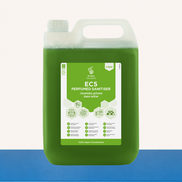 EC5 PERFUMED SANITISER Multi-Surface Cleaner and Disinfectant