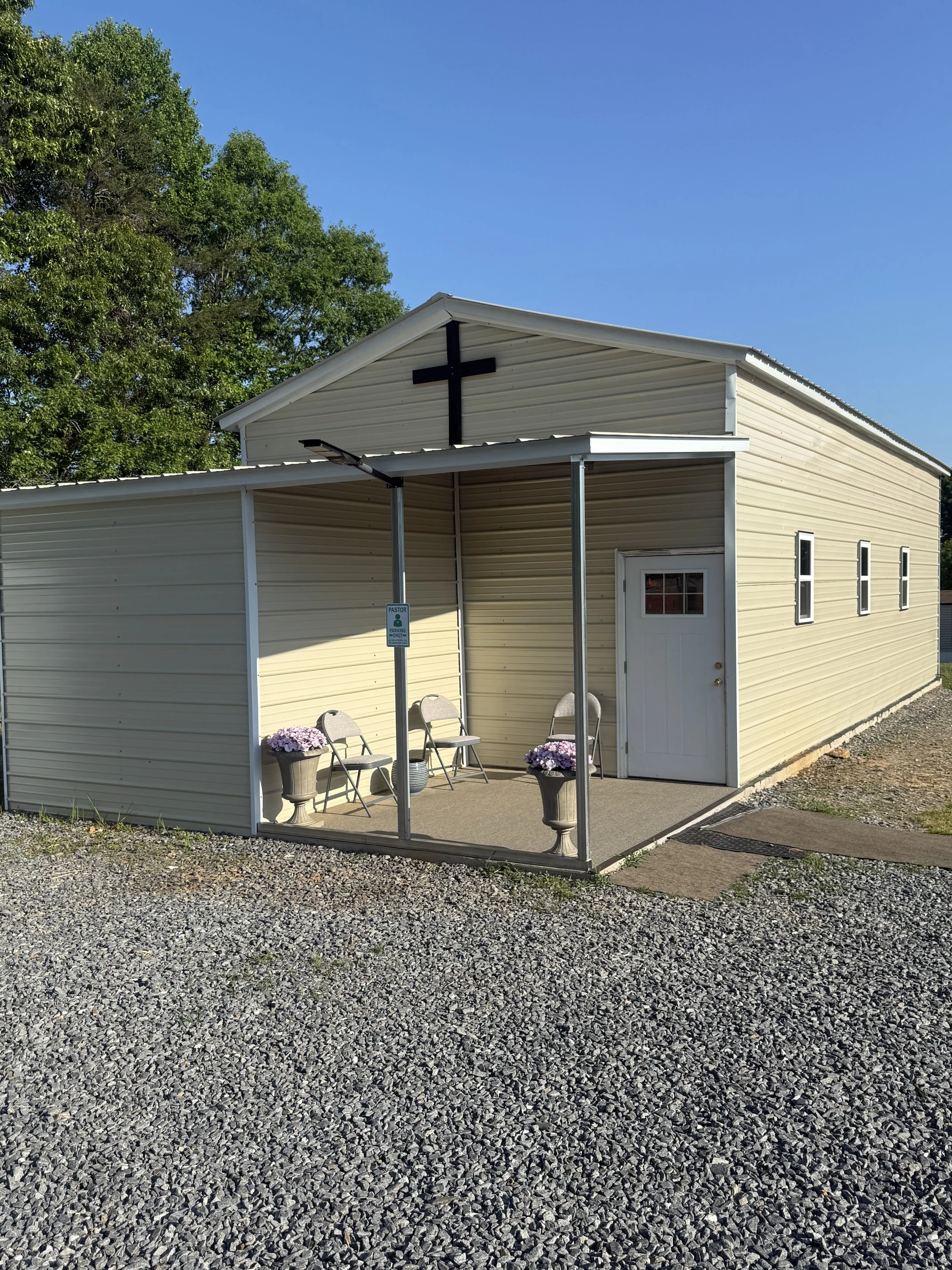 18'x40'x16' Custom Metal Building With A Lean To