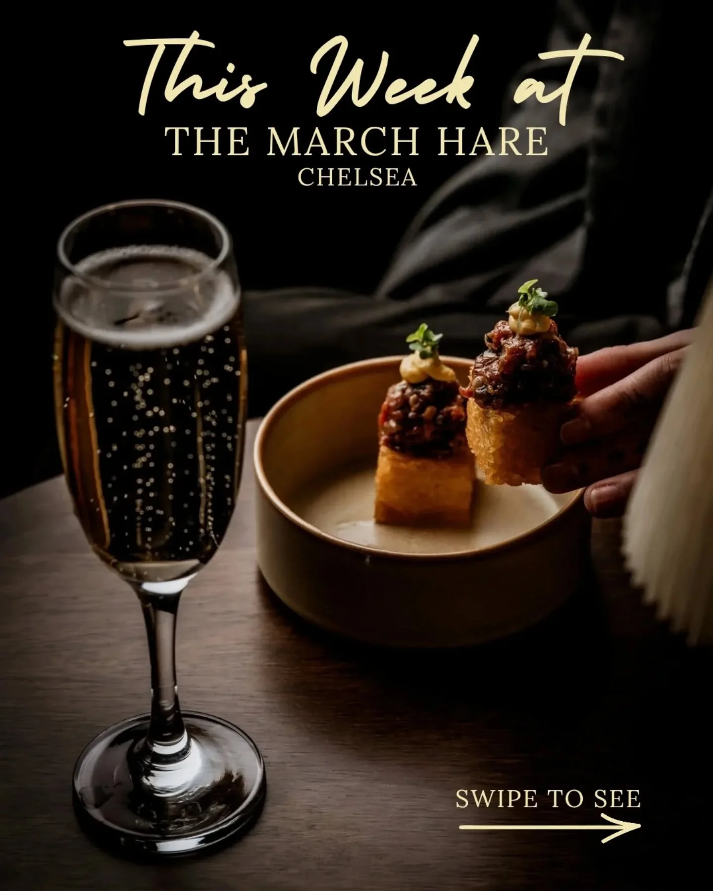 June is kicking OFF at The March Hare 🍾 🎶
- &pound;2 Oysters* - &pound;10 Fish &amp; Chips* - FREE Buttermilk Fries Chicken &amp; Chips* - an unbelievable line up of local artists including Serenade Saturday showcasing a range of folk to soul jazz 