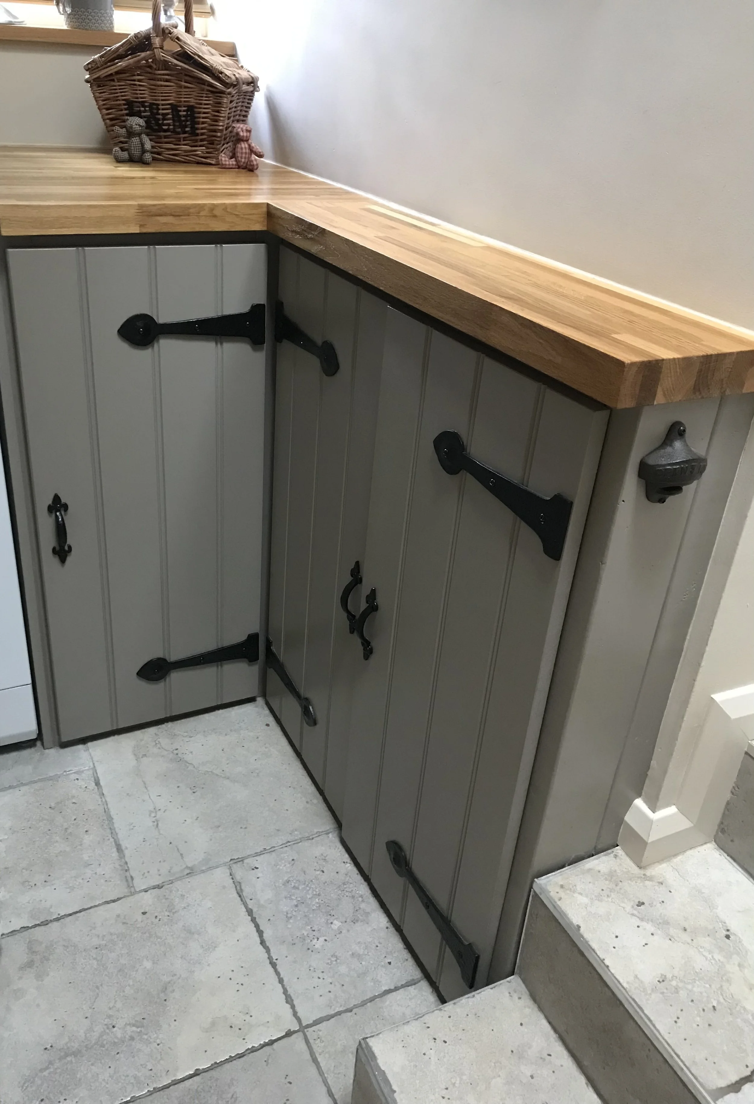 Bespoke Utility Room Cupboards.