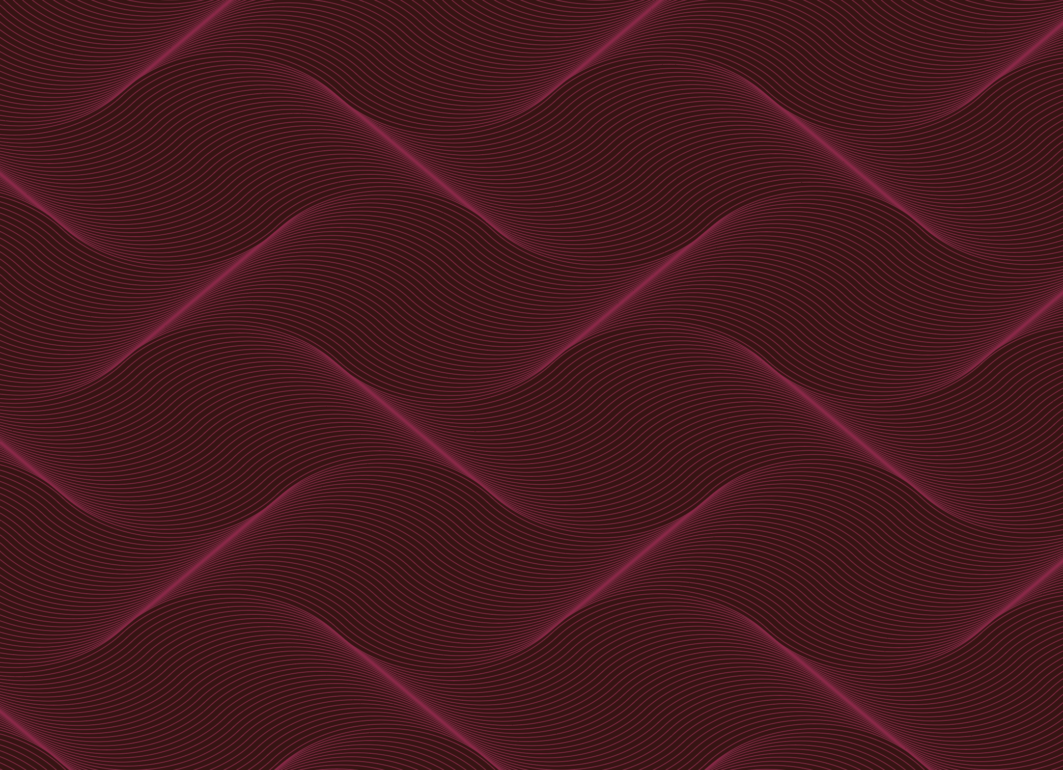 Abstract pattern of pink-colored wavy lines on a dark background.
