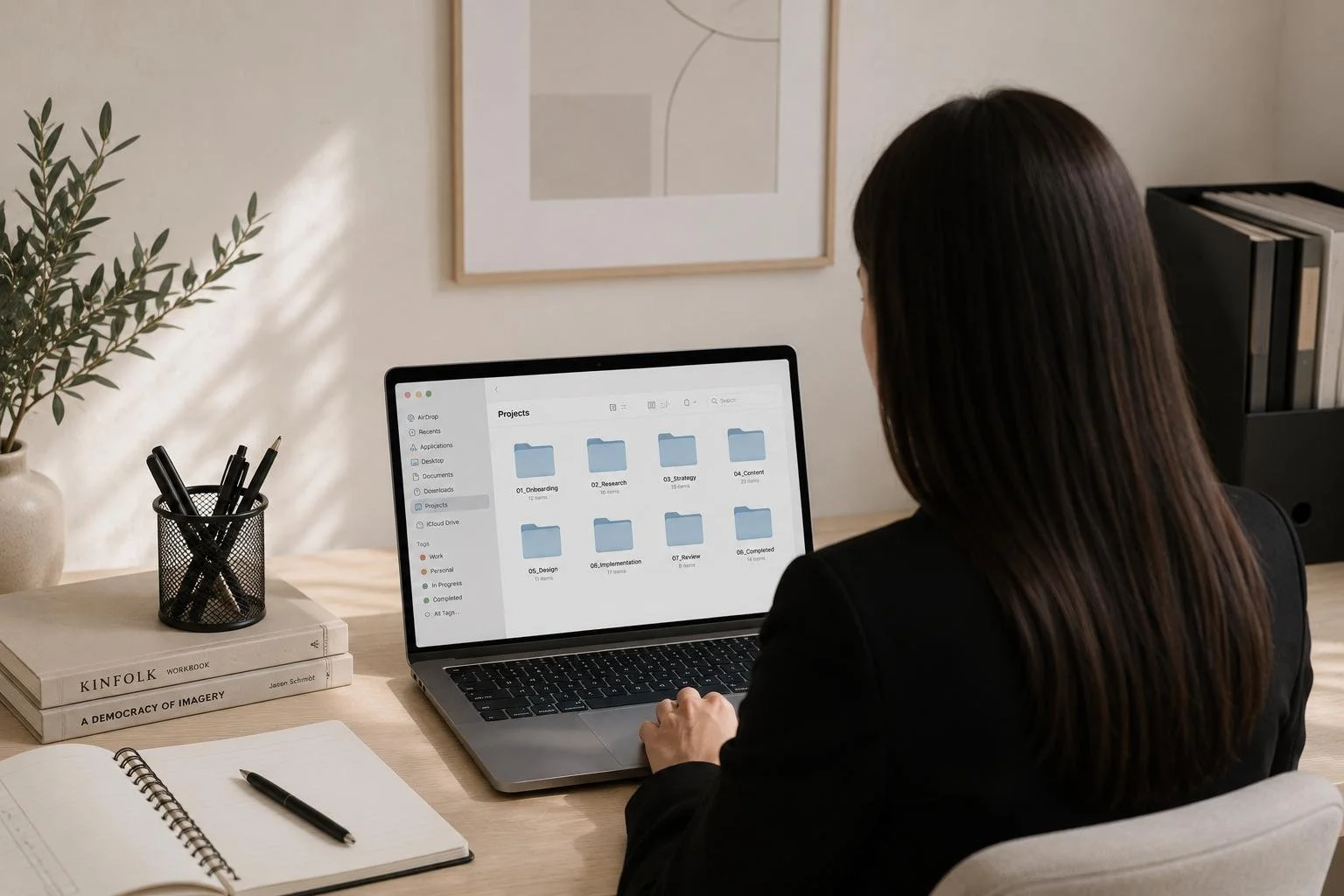 Project-based business support for entrepreneurs