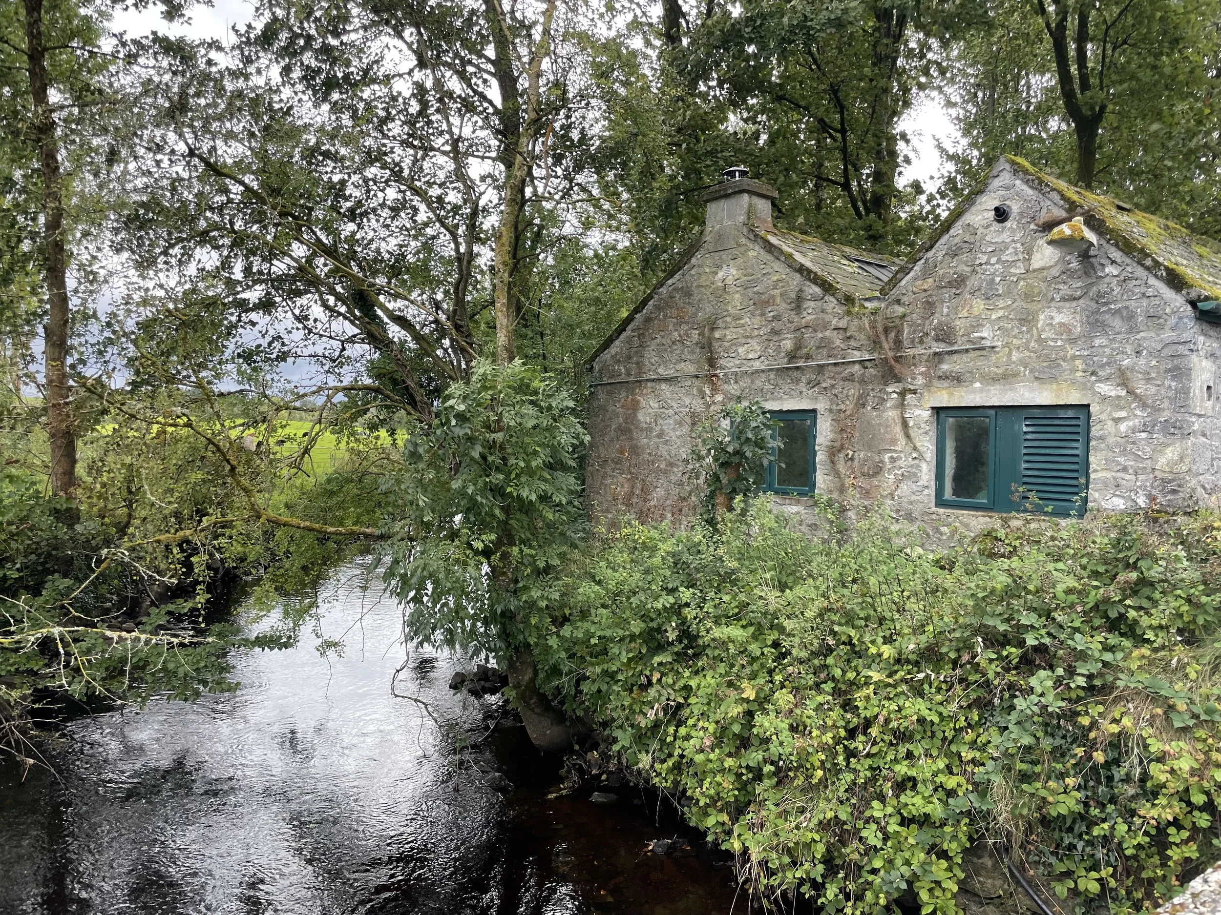 AG24 Sun PM Thoor Ballylee - far side of bridge river view with studios ((c) Autumn Gathering | All Rights Reserved).jpeg