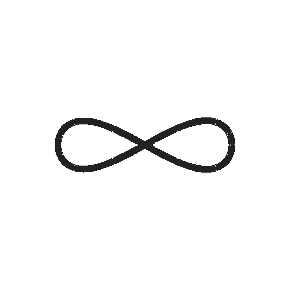 Geometric drawing of an outline square with sections divided by vertical, horizontal, and diagonal lines.