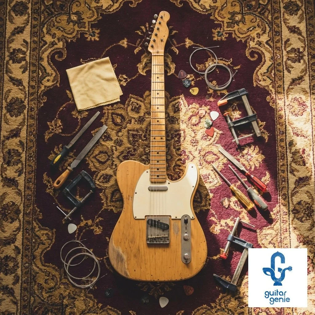 Gig coming up? Give your guitar a quick setup check! 🛠️

I'm based near Eccles and offer reliable, no-fuss setups and maintenance for electric, acoustic, and bass guitars: ready in time for your next show. If your strings feel off or your guitar nee