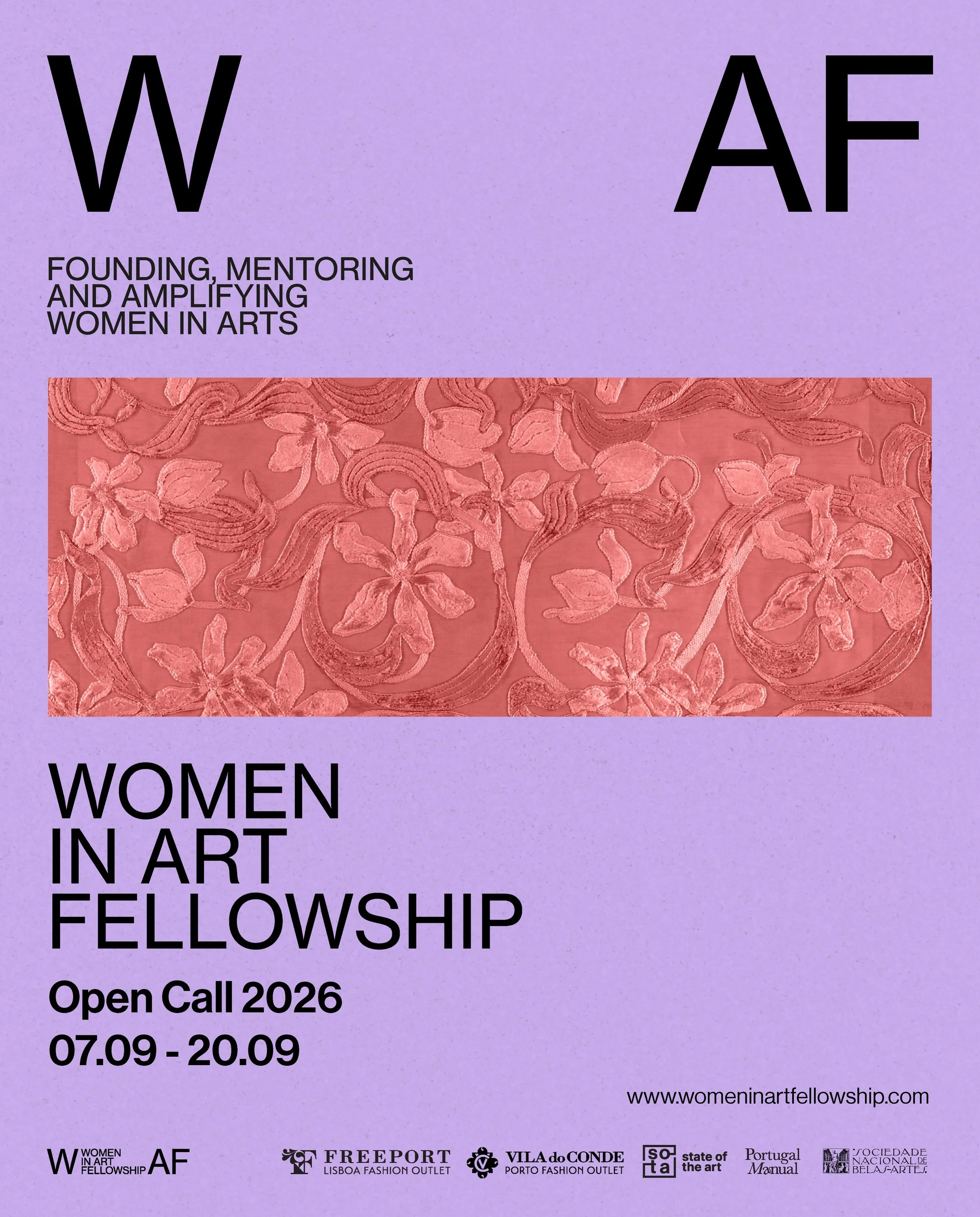 Obras que inspiram a WAF 2026

Ao longo das pr&oacute;ximas semanas, vamos partilhar algumas das artistas e obras que inspiraram a identidade visual da 2.&ordf; edi&ccedil;&atilde;o da WAF.

Hoje destacamos Candace Wheeler (1827&ndash;1923), pioneira
