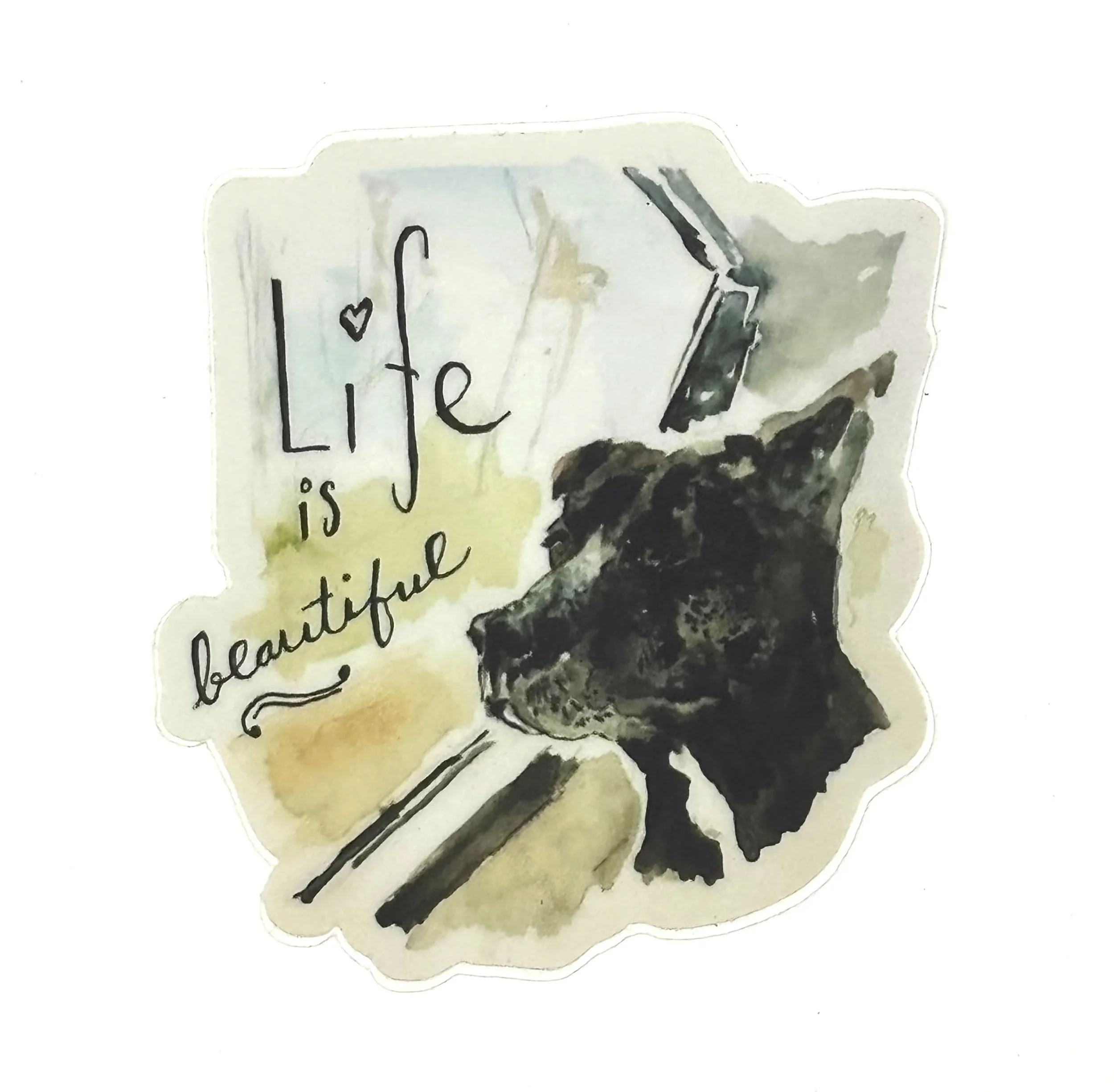 Life Is Beautiful Sticker