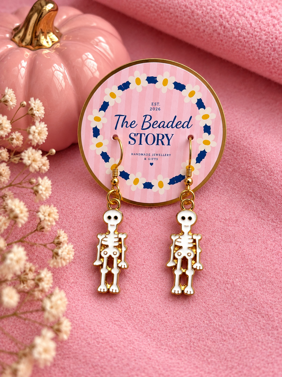 Skeleton Earrings