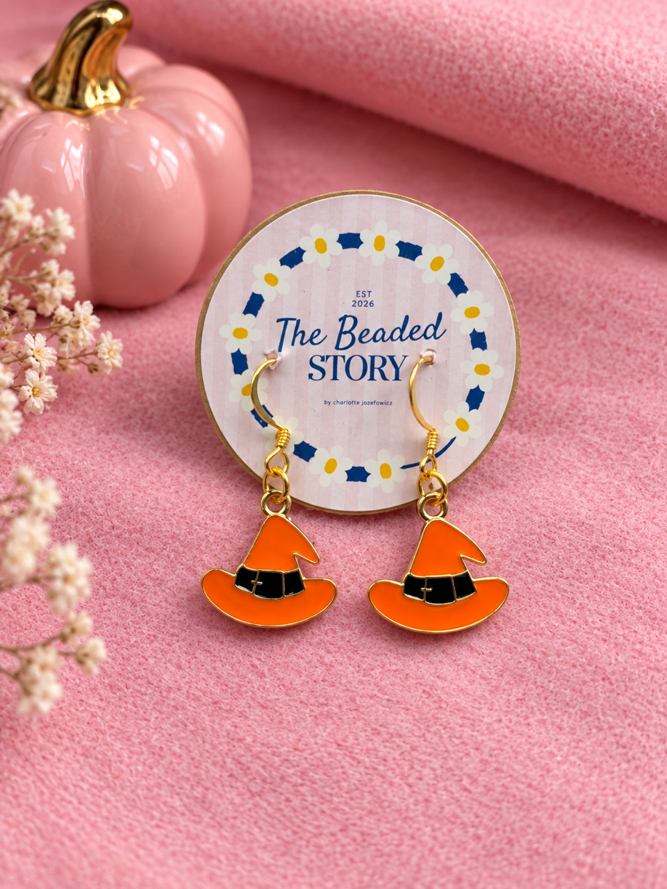 Witchy Hat Earrings