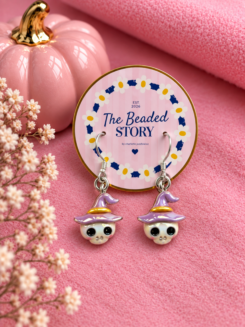 Spooky Ghost Earrings