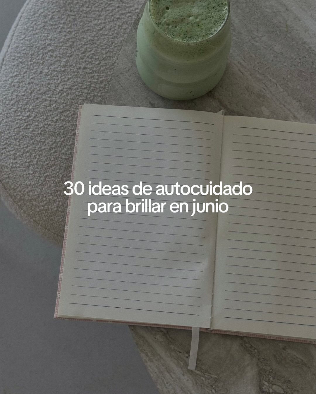 ideas de autocuidado para brillar en junio 🤍✨🧚🏼&zwj;♀️

Comenta &lsquo;JUNIO&rsquo; y te paso un pdf que arme con reflexiones, m&aacute;s ideas y journal prompts para que puedas priorizarte ✍🏼 

Que sea un mes lleno de momentos bonitos y muchos l