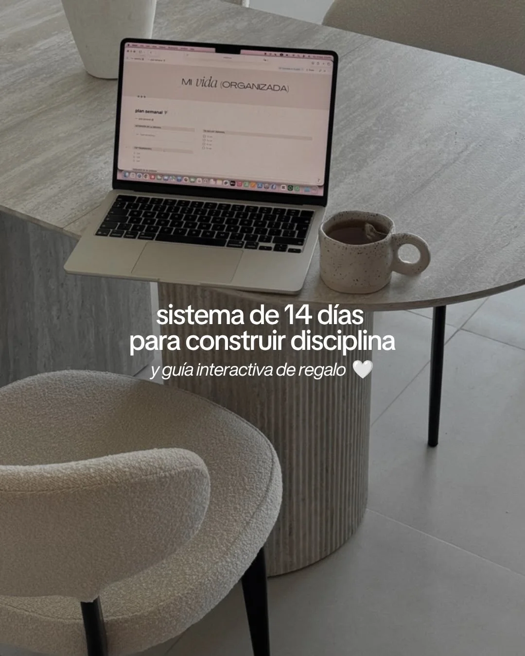 comenta &lsquo;SISTEMA&rsquo; y te paso gratis una gu&iacute;a interactiva para que puedas hacer seguimiento 🤍✨🧠

Este sistema de 14 d&iacute;as lo cre&eacute; porque yo estuve much&iacute;simas veces en ese lugar de querer empezar a hacer algo y d