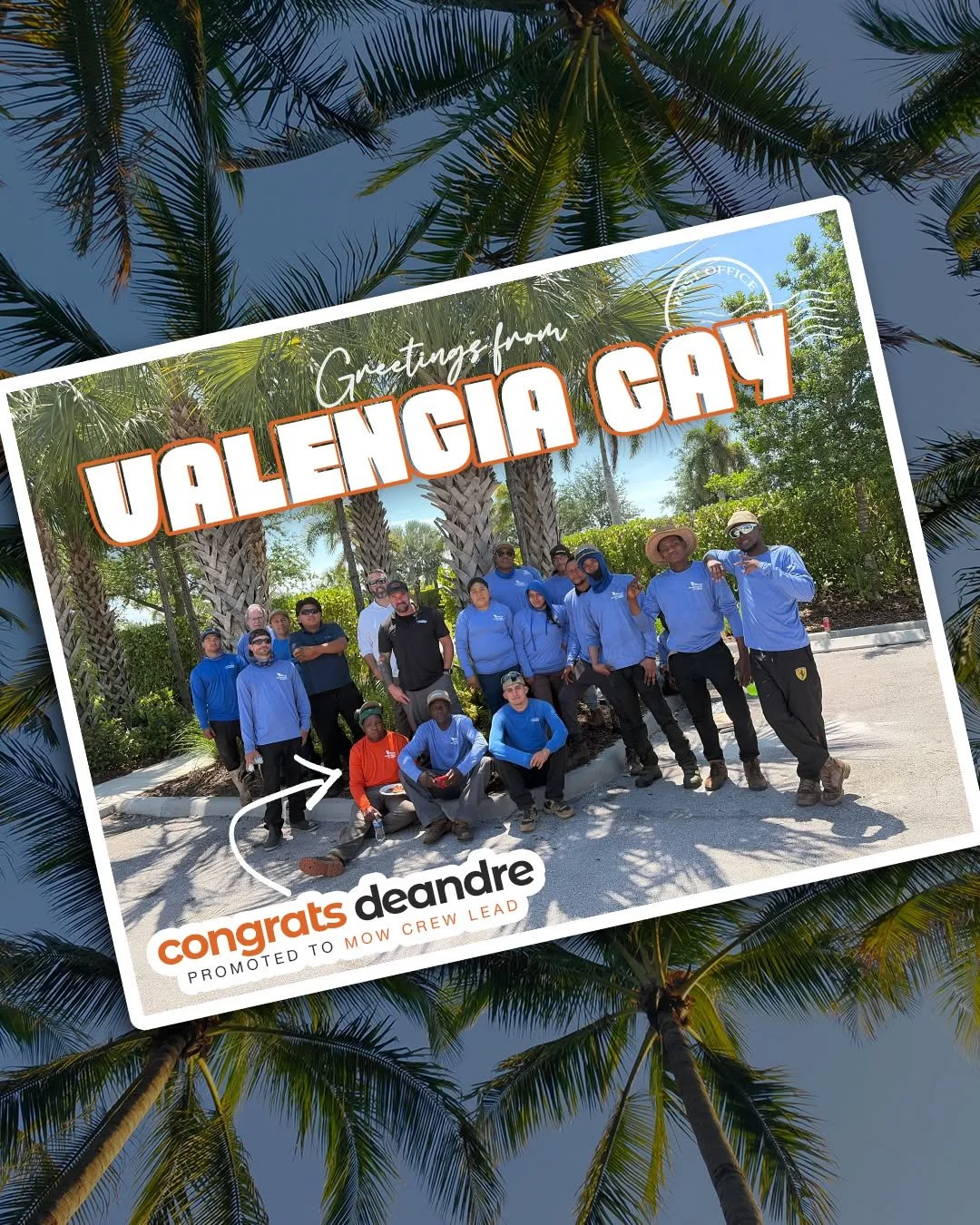 We want to take a moment to recognize our amazing Precision team and the work they've done at Valencia Cay in Port St. Lucie. This crew works tirelessly to maintain the community so we decided to honor them with an on-site lunch a few weeks ago as a 