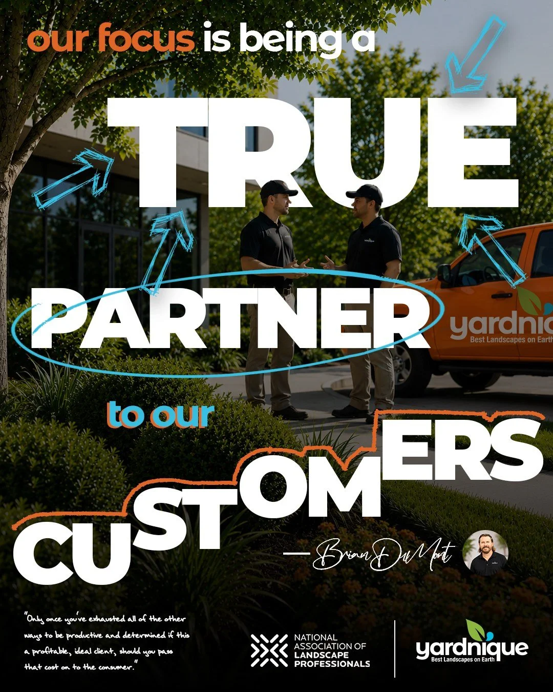 Just last month, our Founder &amp; CEO, @brianwdumont, was featured in two articles by the @landscape_assoc.

The first focused on building a landscape company that can weather economic uncertainty and the second navigated the fine line between passi