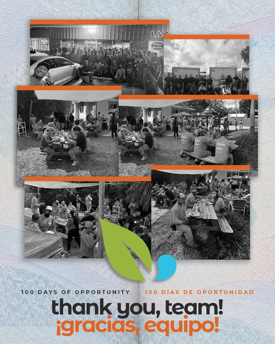 Behind every beautiful landscape are hardworking people who give their all, day after day.

As we close out another 100 Days of Opportunity, we want to recognize the incredible team members who made it all possible.

These 100 days are our World Seri