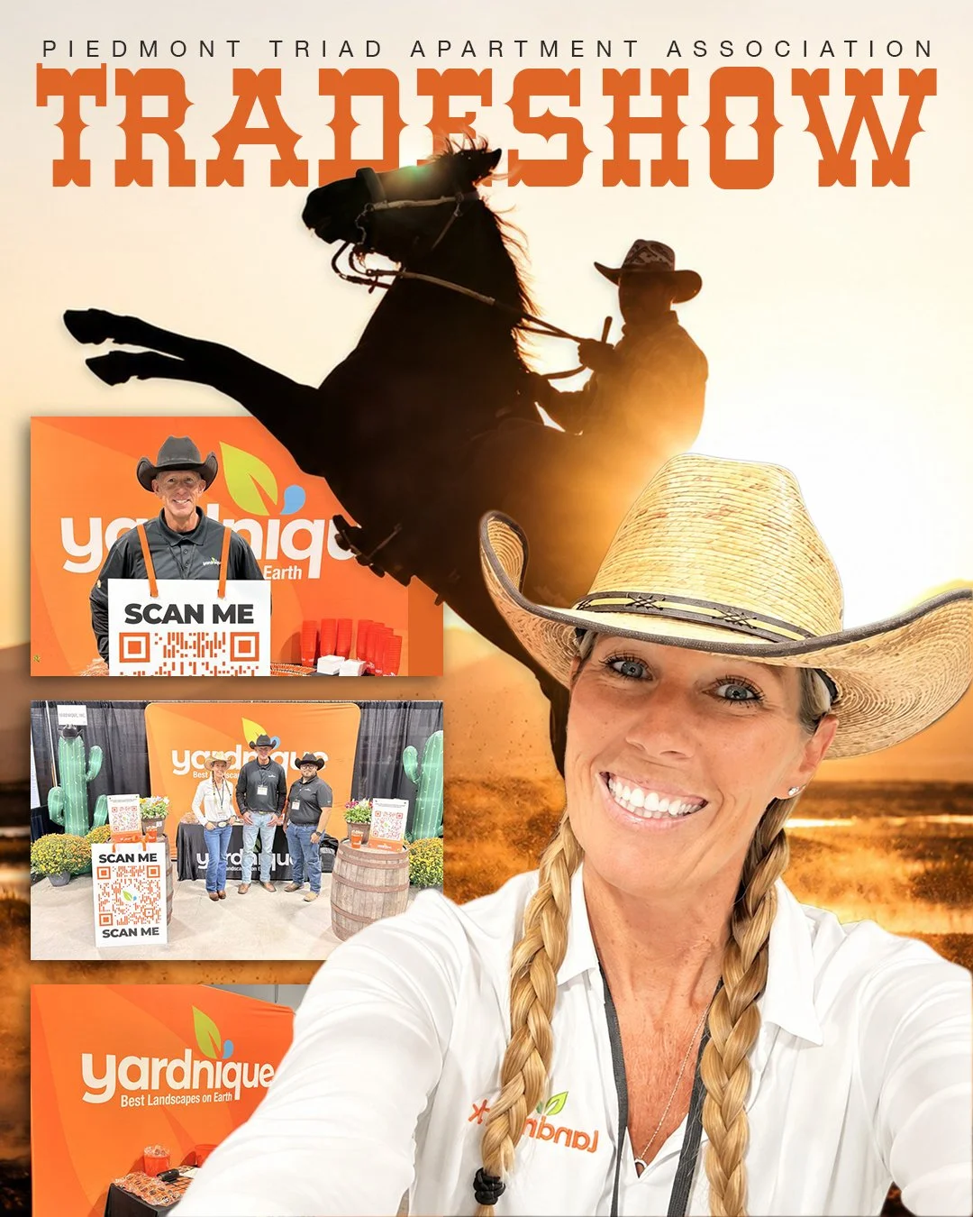 We had a great time at last week's @piedmonttaa tradeshow in Greensboro, NC! 🤠

With a Wild West theme setting the stage, it was a great opportunity to connect with industry partners, catch up with familiar faces, and build new relationships through
