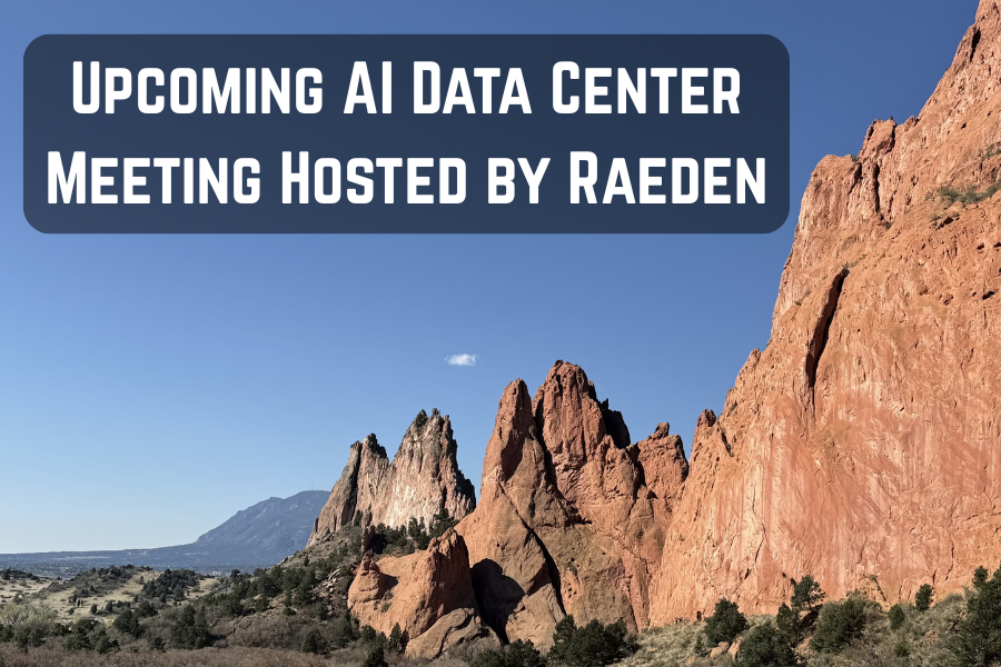 Upcoming AI Data Center Meeting Hosted by the Developer.