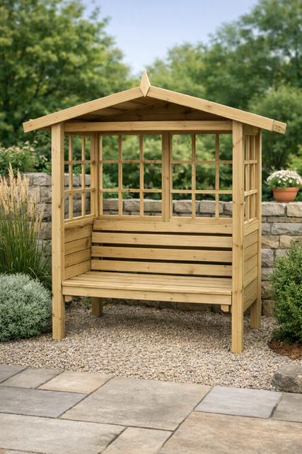 Garden Arbour from £250 (depending on size)
