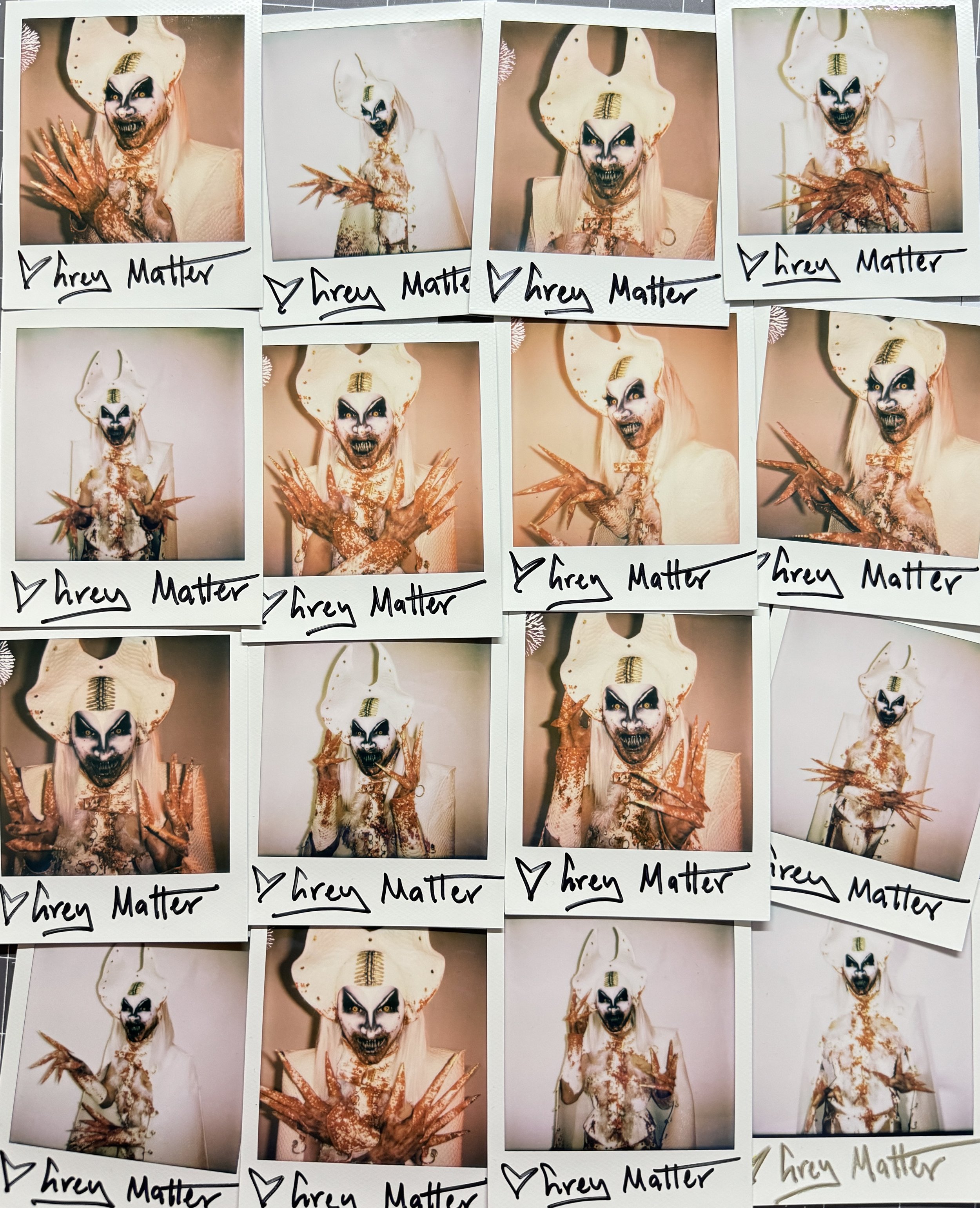 Blood Bath Polaroids