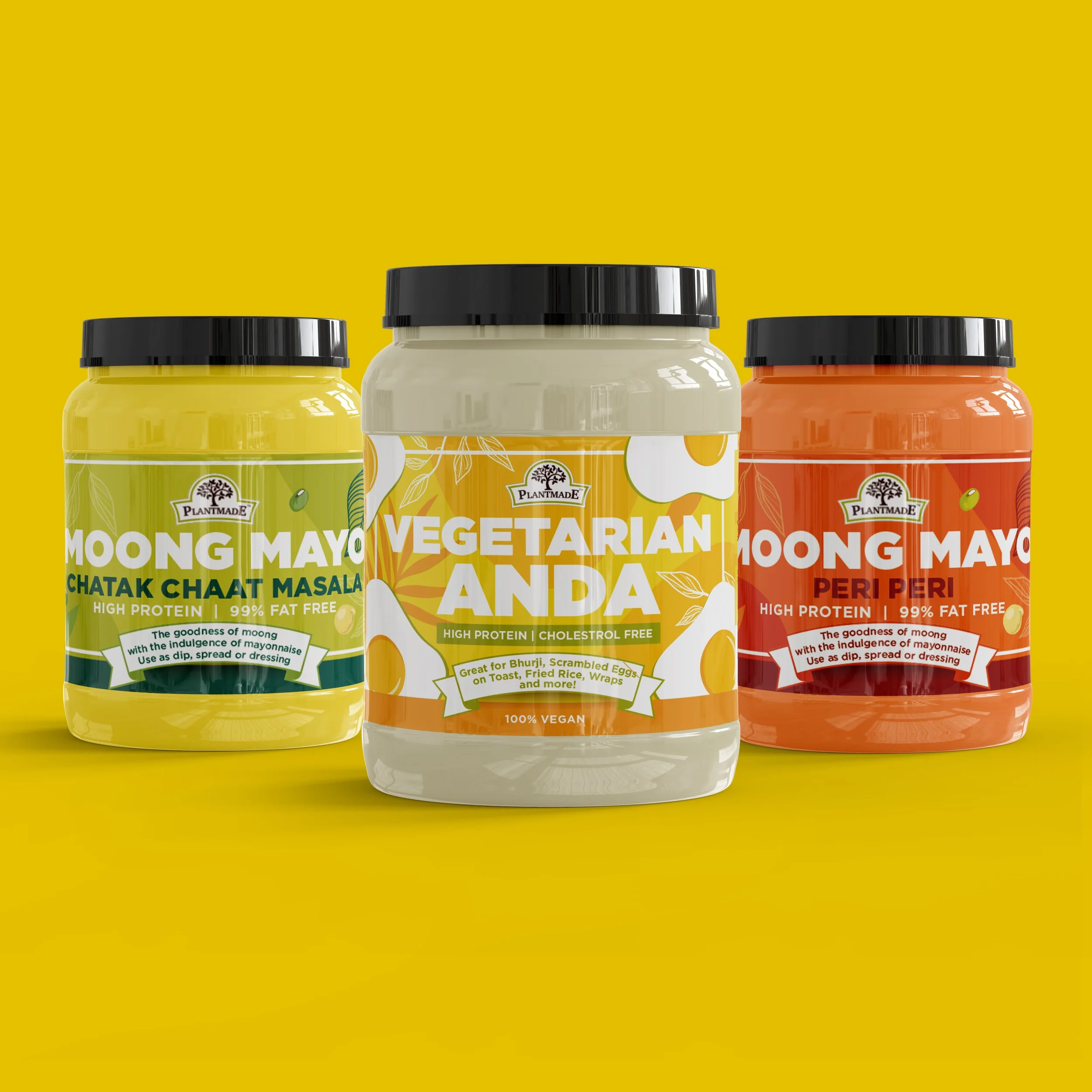 Labels Design
Labels Design for plant based food products for PlantMade.