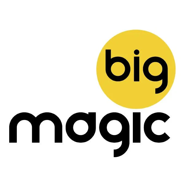 Big Magic
New Logo Design for Big Magic to reach out to a younger audience and project itself 
as a playful, lighthearted channel.