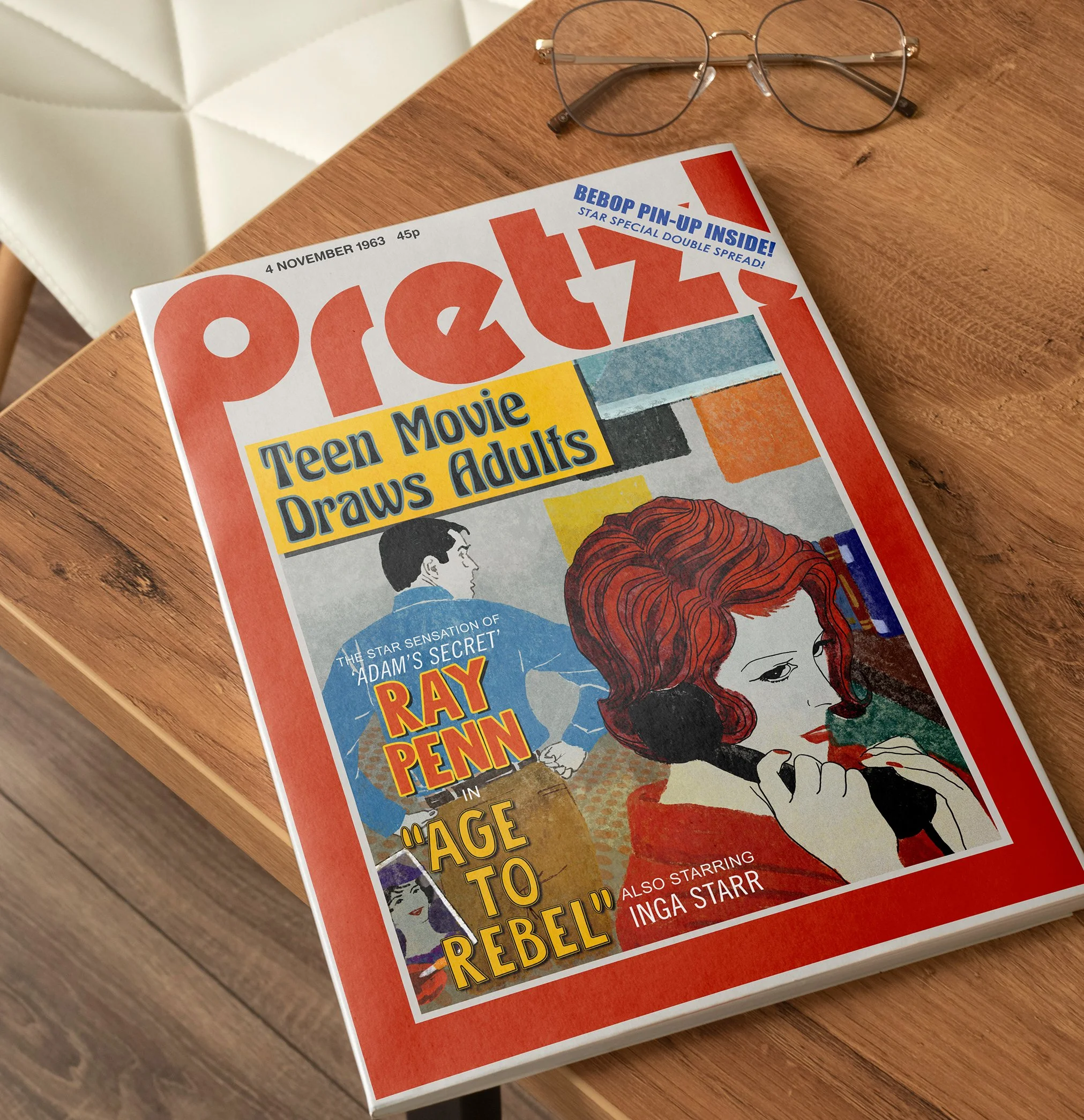 Magazine Cover Design
FILM | The Archies
DIRECTOR | Zoya Akhtar
PRODUCTION DESIGN | Suzanne Caplan Merwanji
PRODUCTION HOUSE | Tiger Baby Films