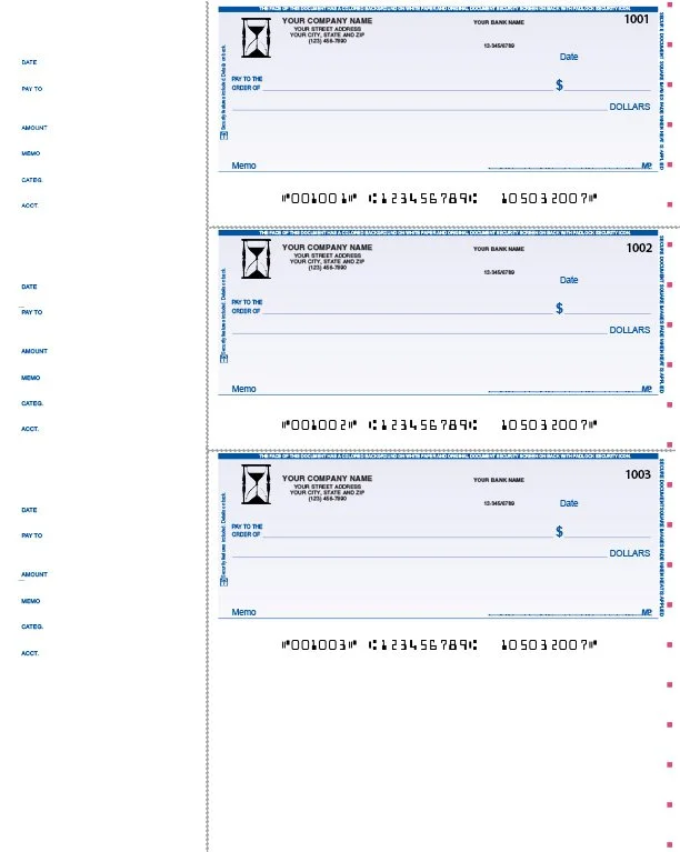 Laser Wallet Checks