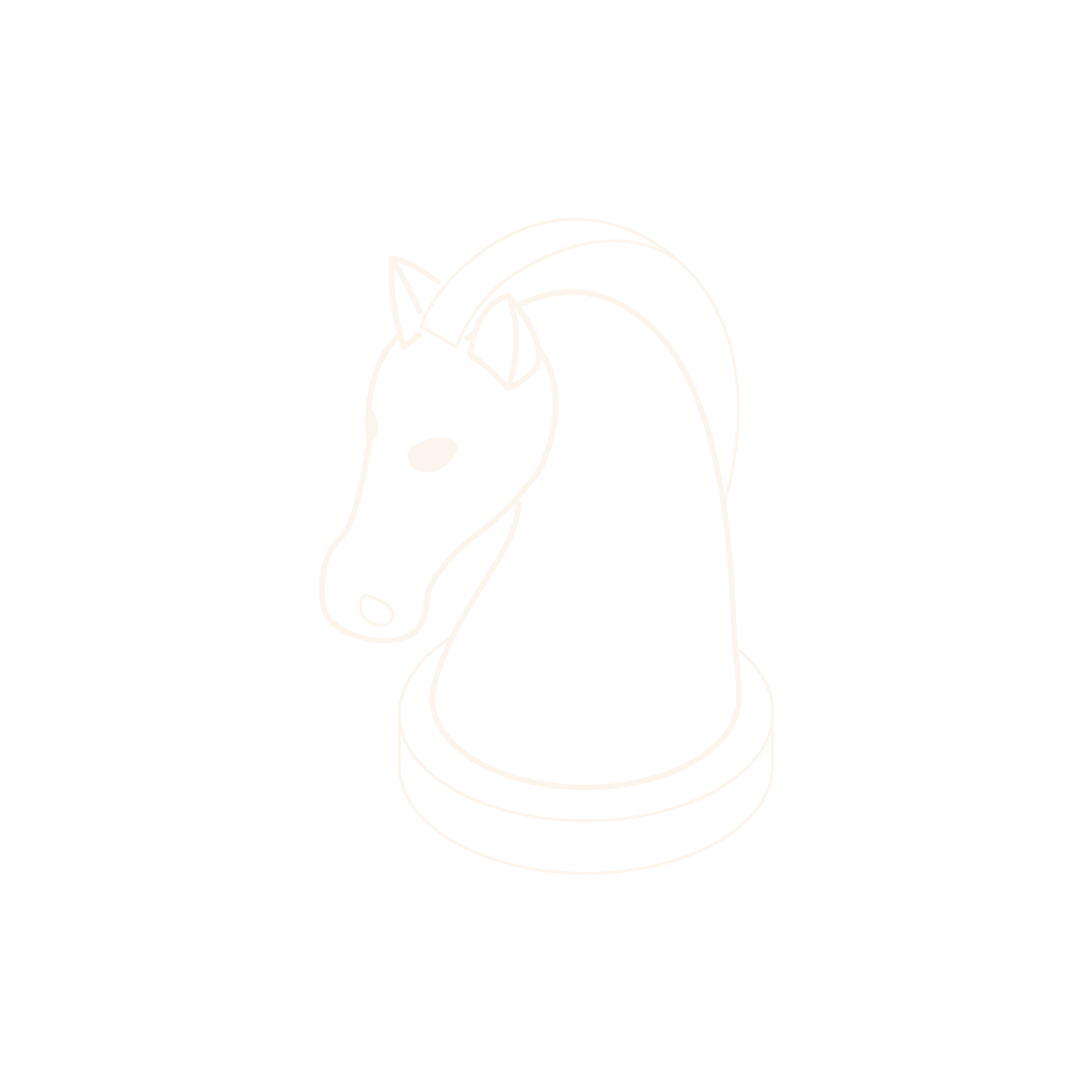 Isometric drawing of chess rook