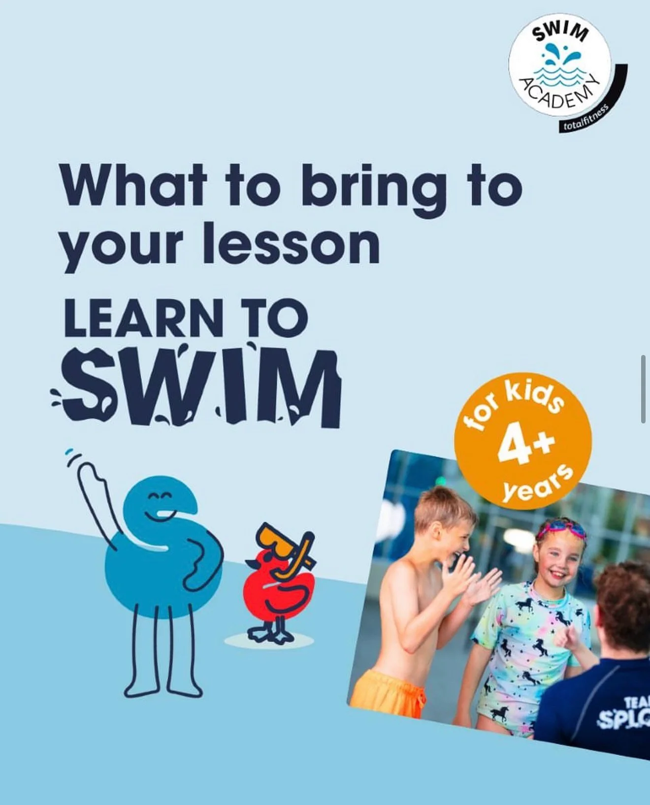 A little reminder for our new members 🏊🏼&zwj;♀️

Bring the essentials and we&rsquo;ll meet you poolside 👋🏼🤿