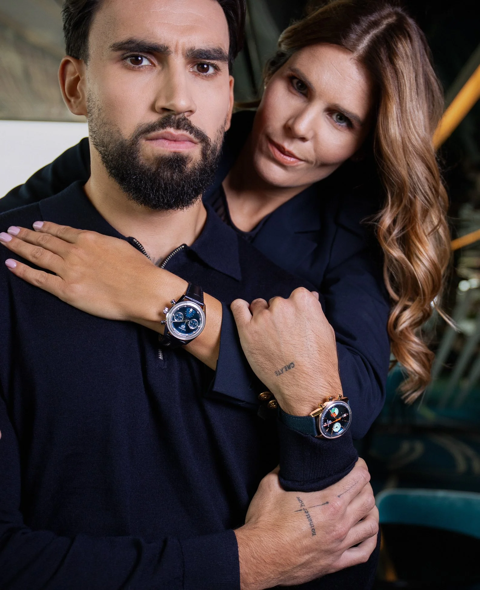 TAG Heuer Carrera Chronograph Skipper 39 and Carrera Chronograph 39 photographed by Henri Da Cruz for Premium Magazine Luxembourg.