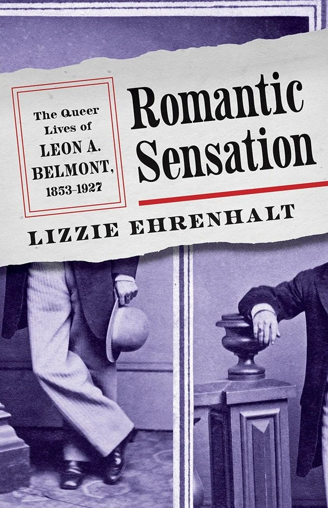 The cover of the Book Romantic Sensation by Lizzie Ehrenhalt.
