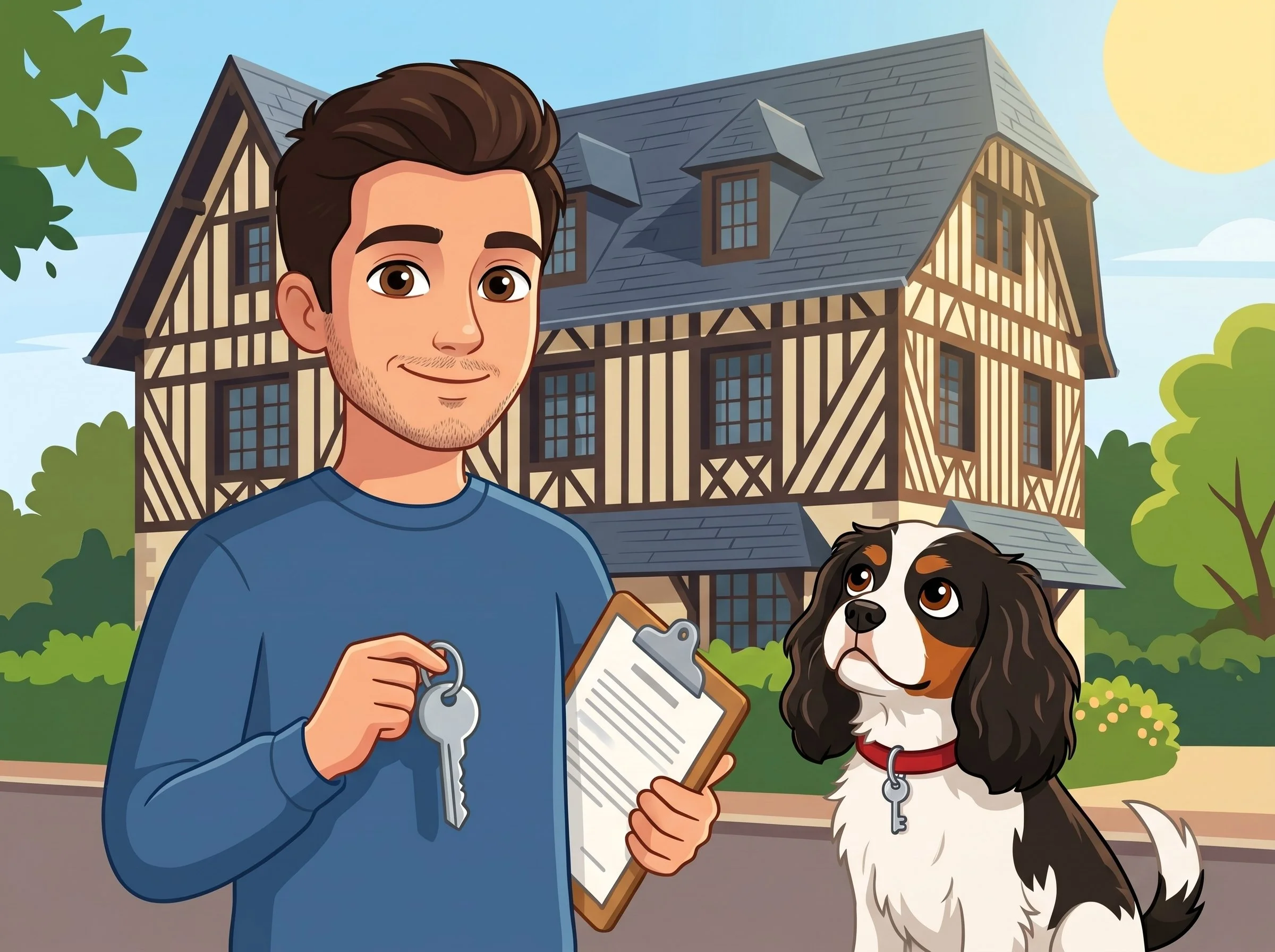 Ce que mon Cavalier King Charles m'a appris sur la gestion locative