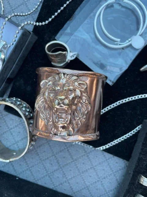 Copper Lion Cuff