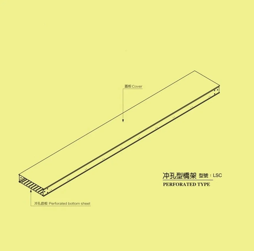 Cable Tray - Perforated Bottom