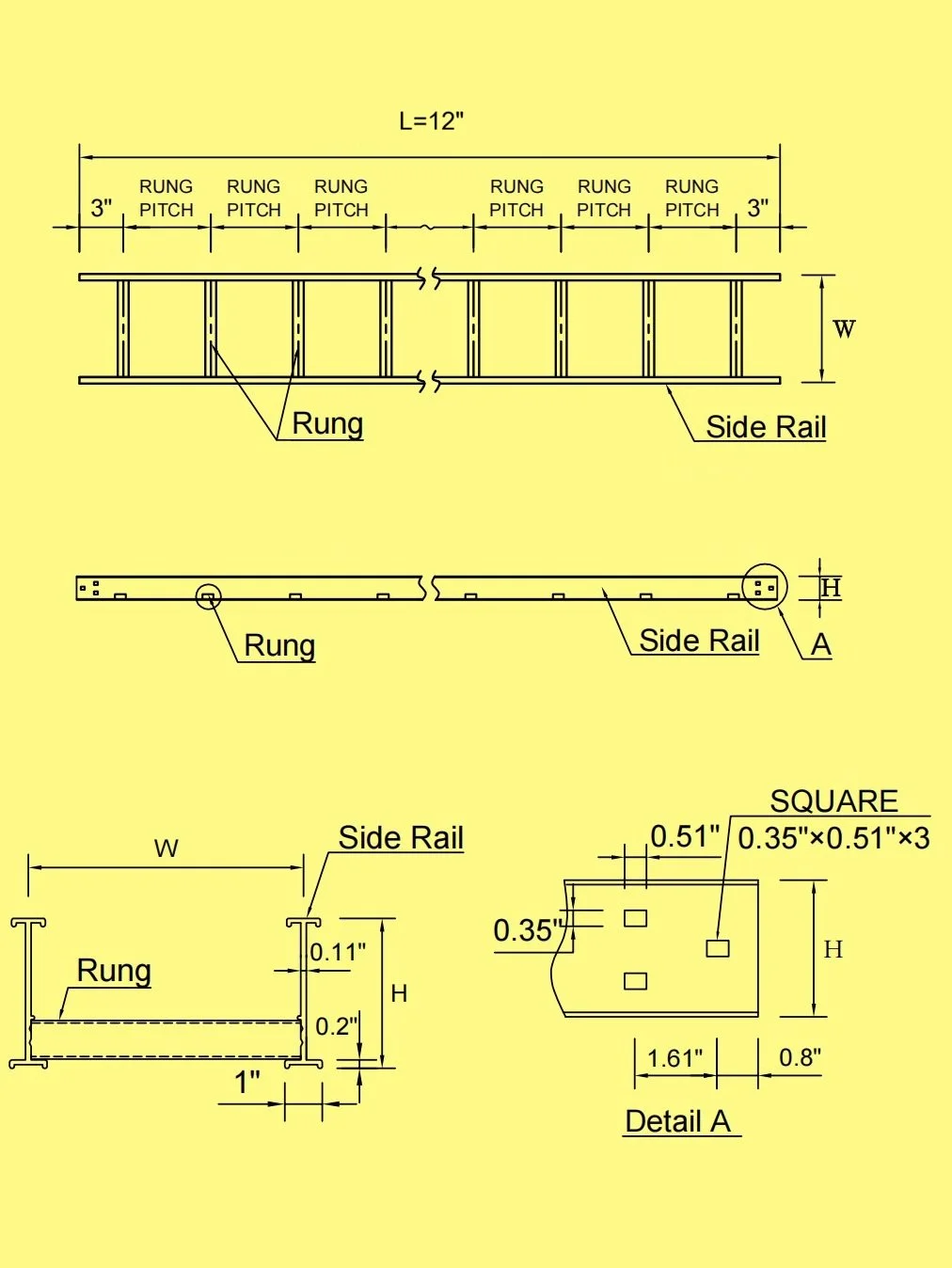 Ladder Type - Straight