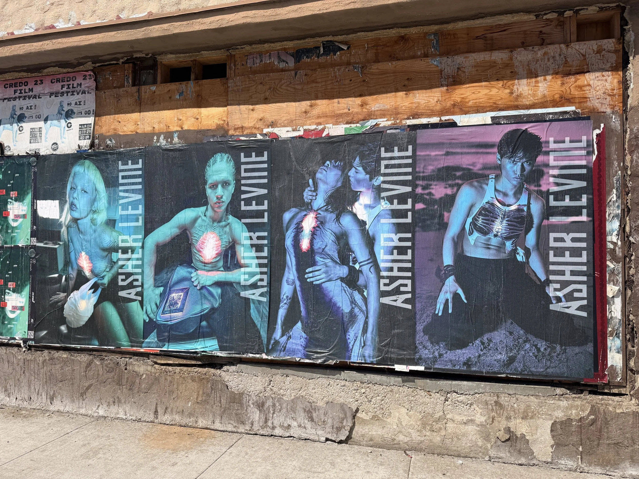 48x72 Wheatpaste Poster In New York City