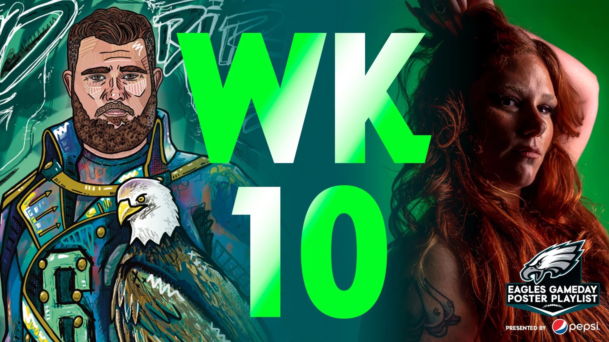 Taking Command: Savor the latest additions to the Eagles Gameday Poster Playlist presented by Pepsi