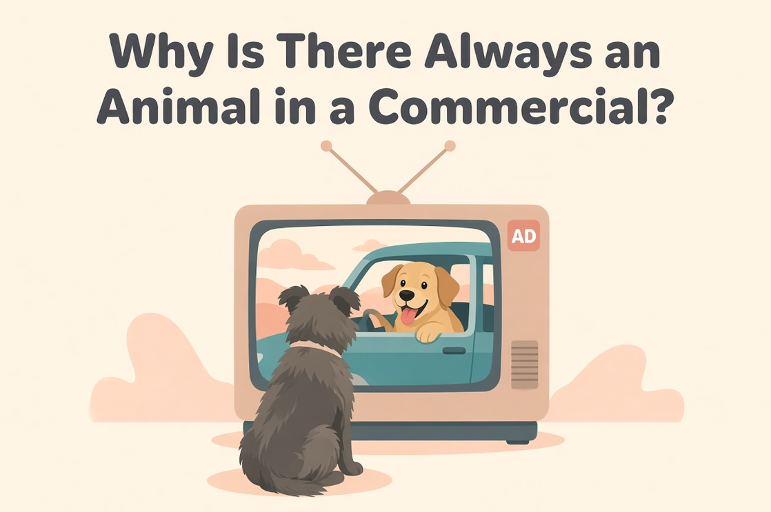Why Is There Always an Animal in a Commercial?