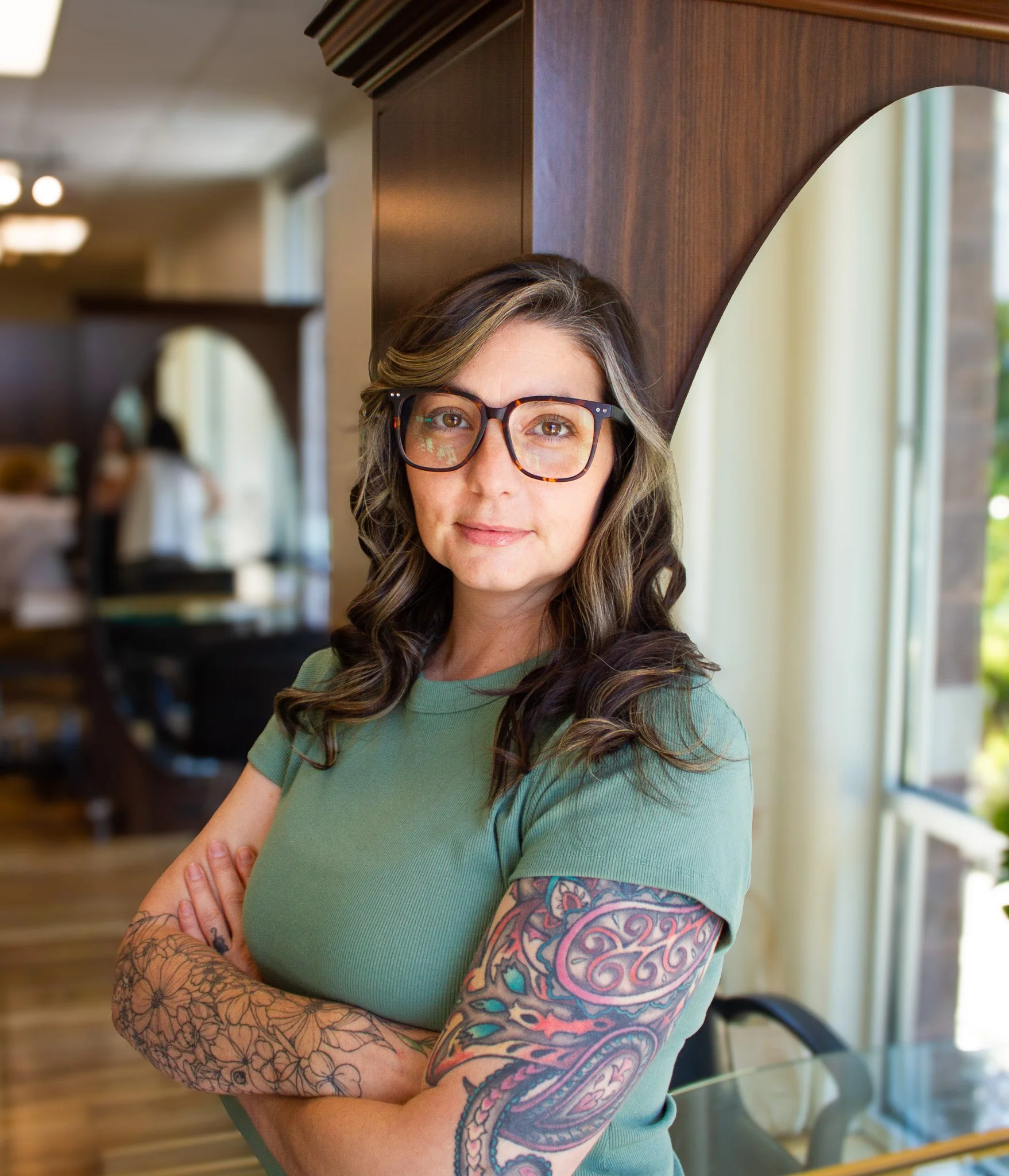 Vera, hair salon assistant at Prestige Salon in Wayne, Pennsylvania