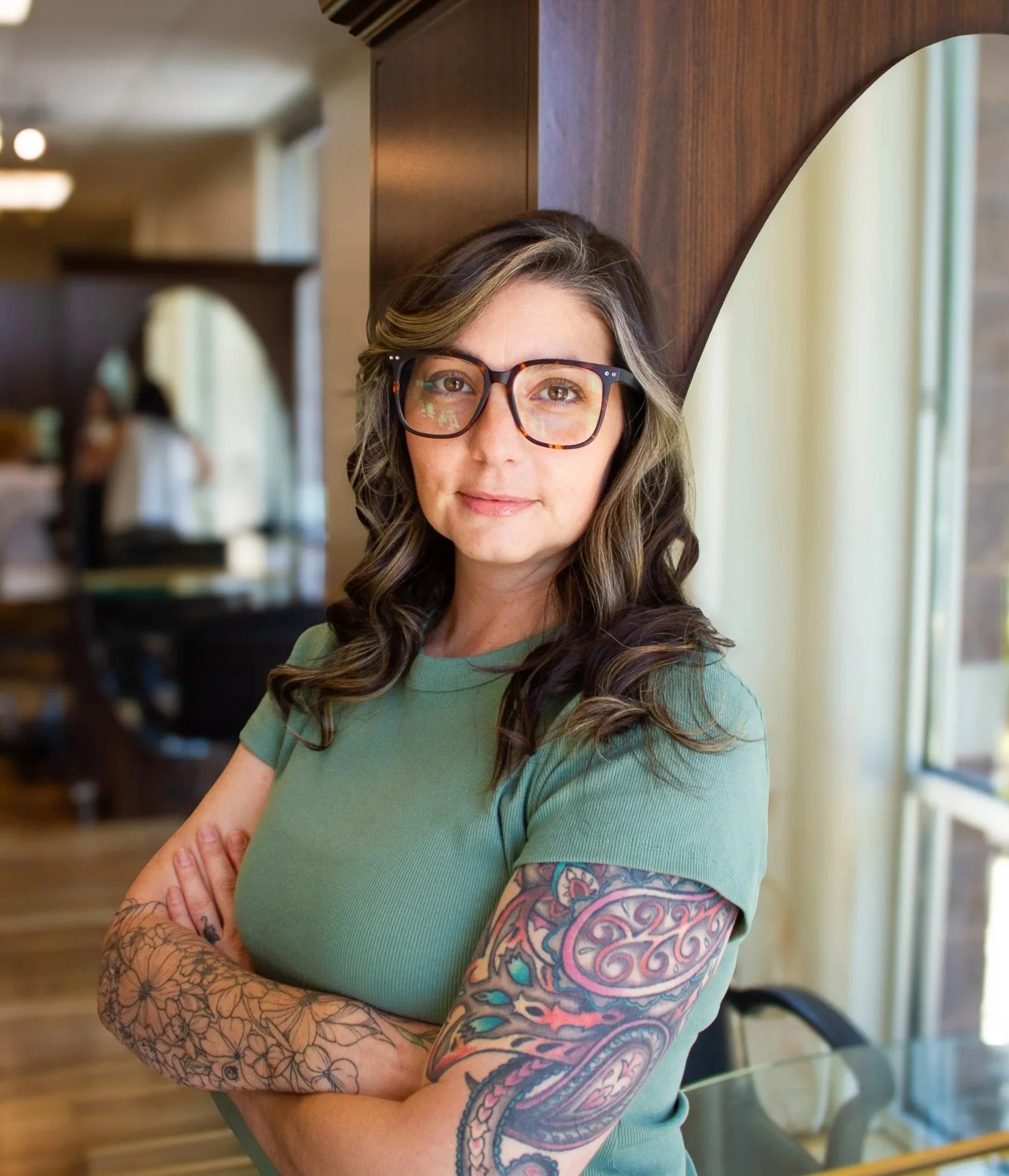 Vera, shampoo assistant at Prestige Salon in Wayne, PA.