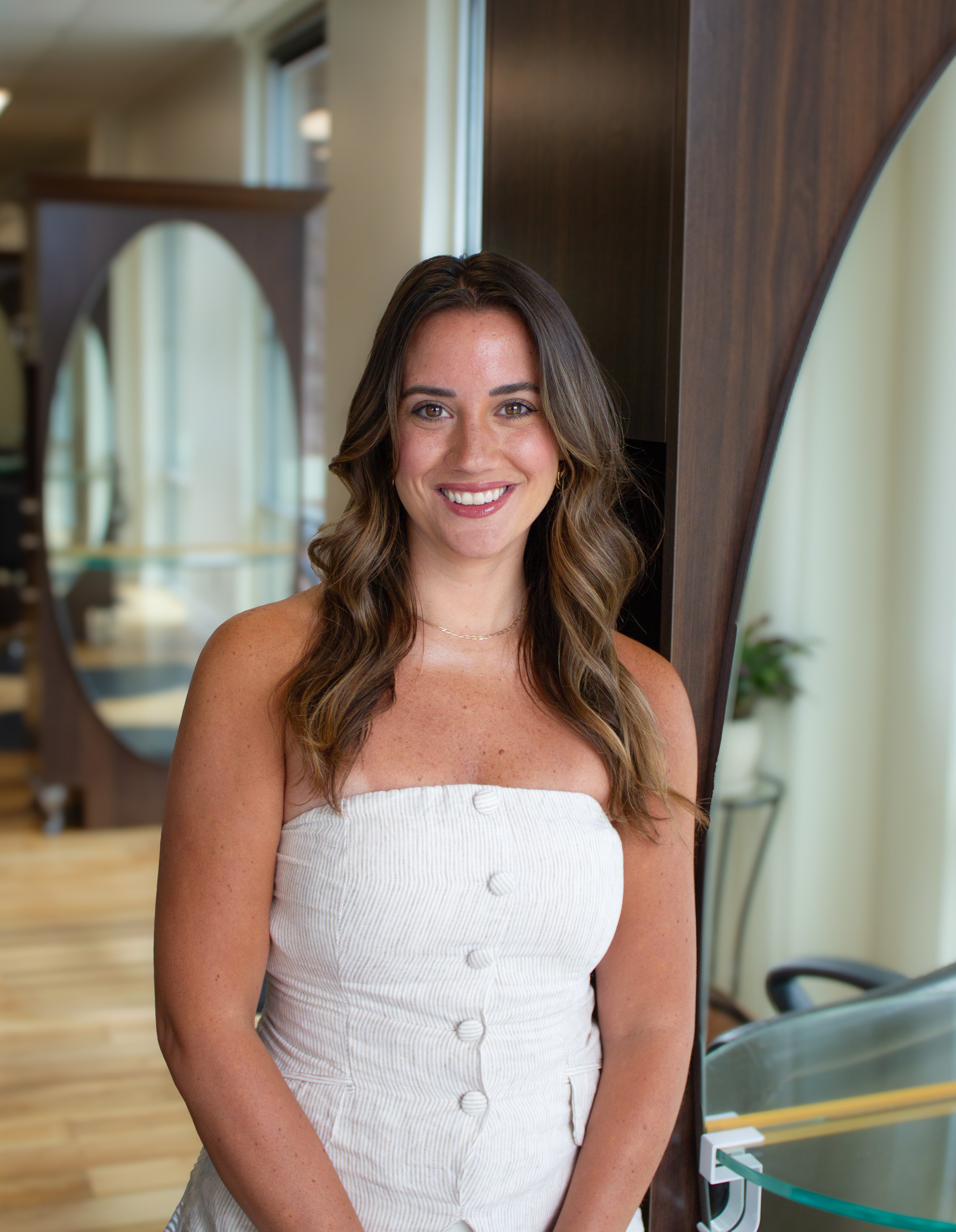 Danielle, hair color specialist at Prestige Salon in Wayne, Pennsylvania.
