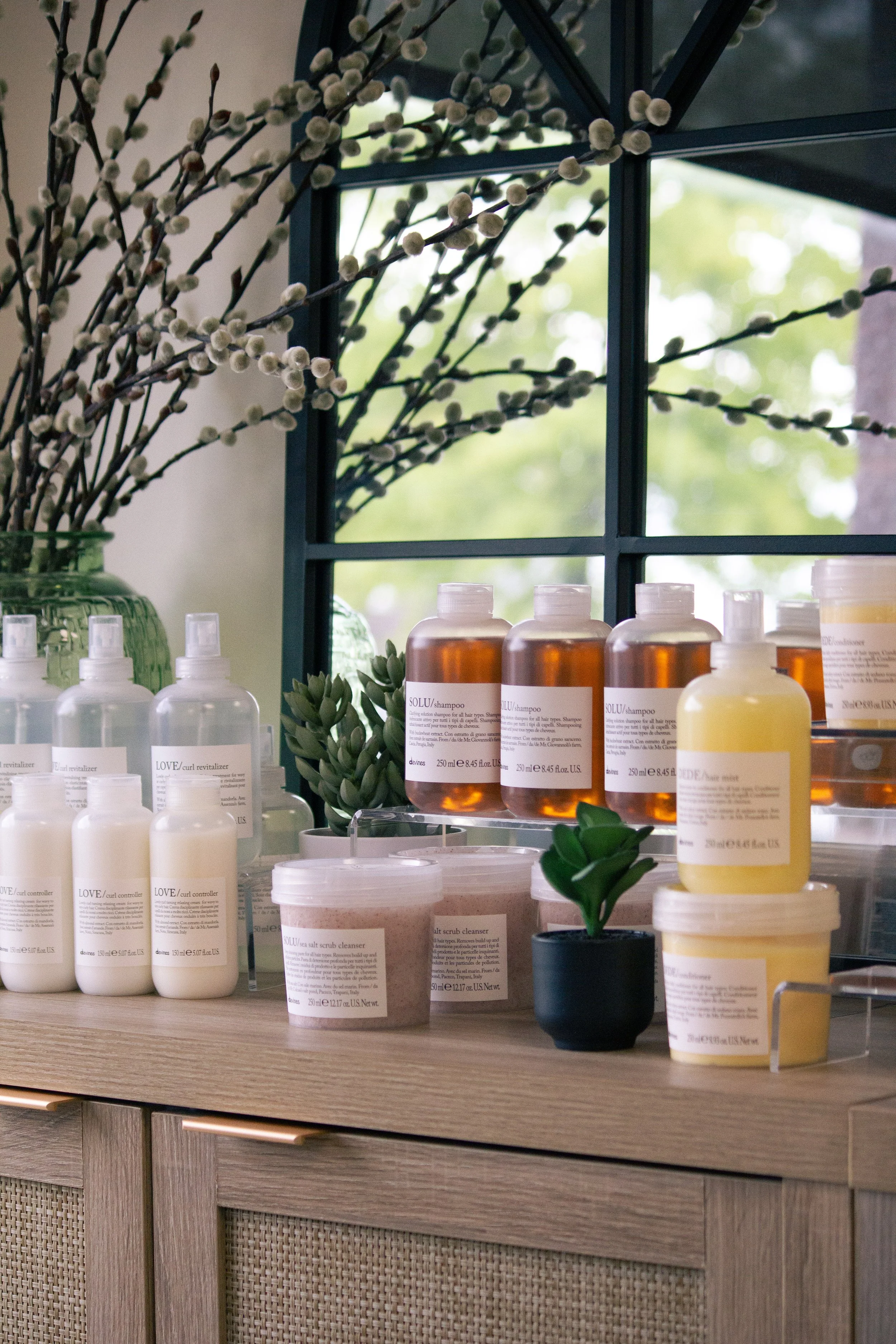 Professional Davines hair care products available at Prestige Salon in Wayne, PA