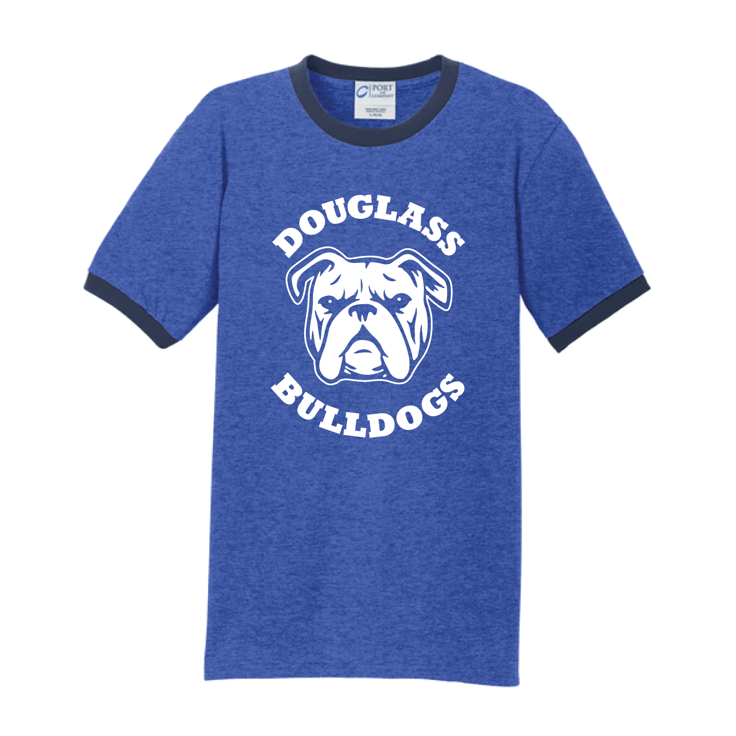 Douglass Bulldogs Ringer Tee