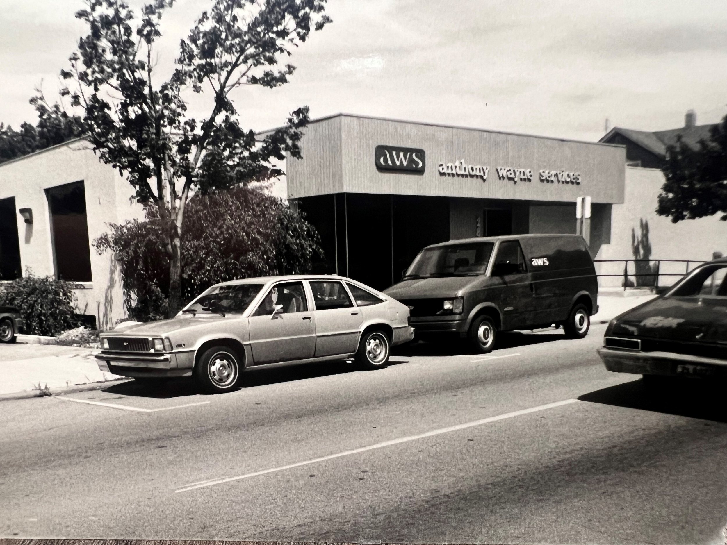 Image of Anthony Wayne Rehabilitation Center's original building in 1960.