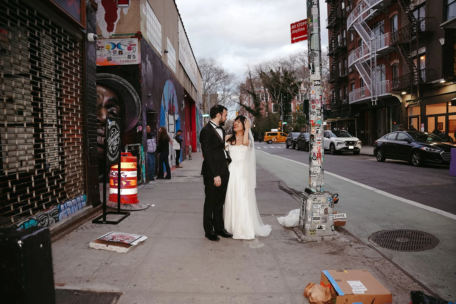 Intimate Wedding at Freeman’s Restaurant in New York City